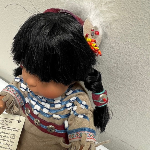 Gentle Dreams Baby Series Gentle Dewdrop Sioux Girl Chumani Sandy Dolls