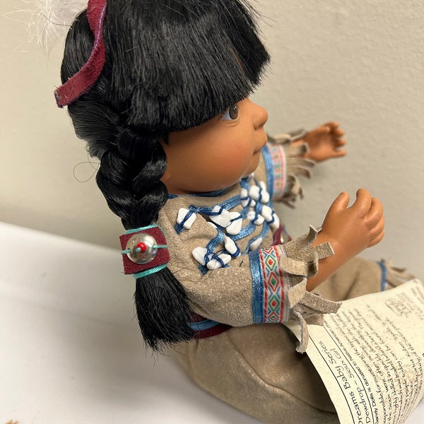 Gentle Dreams Baby Series Gentle Dewdrop Sioux Girl Chumani Sandy Dolls