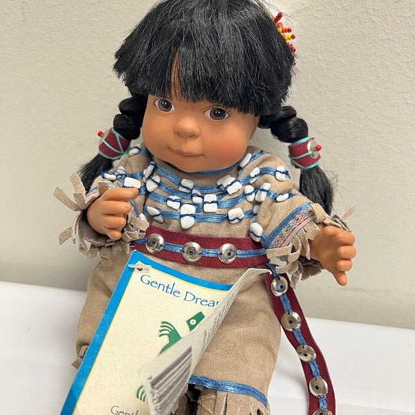 Gentle Dreams Baby Series Gentle Dewdrop Sioux Girl Chumani Sandy Dolls