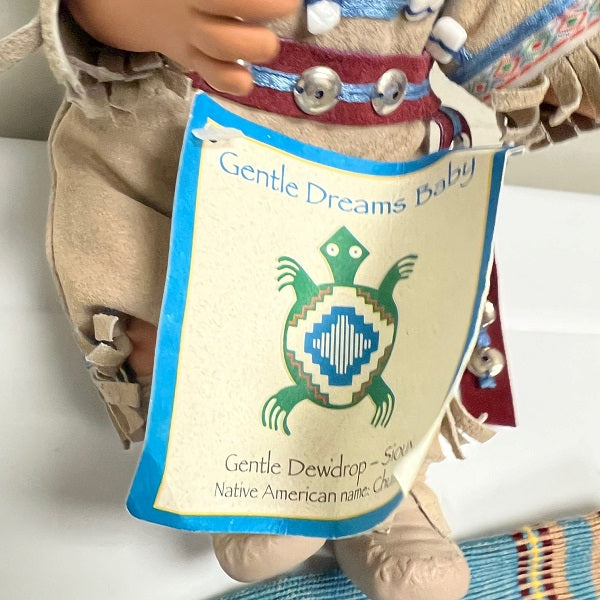 Gentle Dreams Baby Series Gentle Dewdrop Sioux Girl Chumani Sandy Dolls