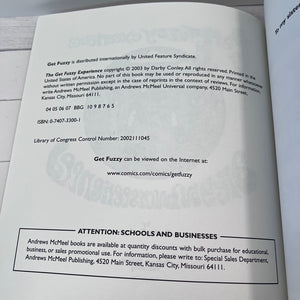 Back cover of a book with text about distribution and copyright information.
