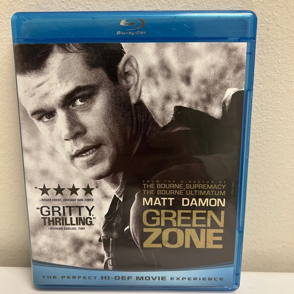 Green Zone Blu ray DVD Matt Damon 2010 R
