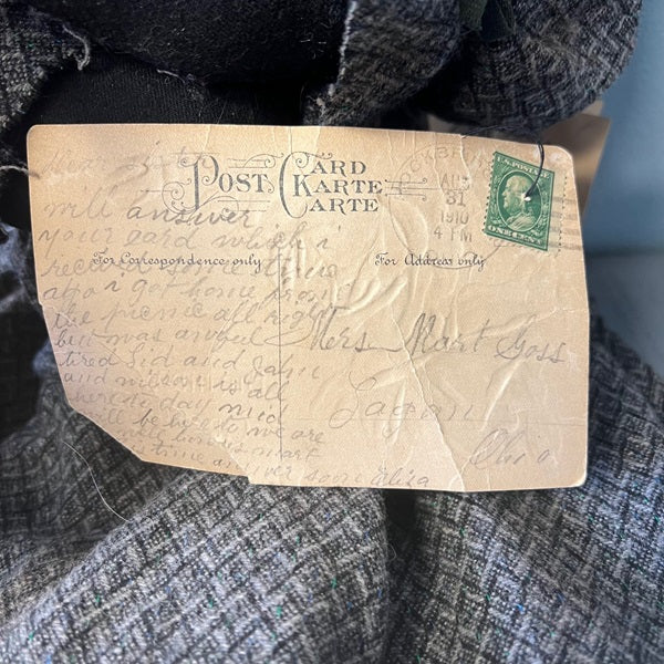 Handmade Ragdoll African American Folk Art Collectible 26 inch Doll