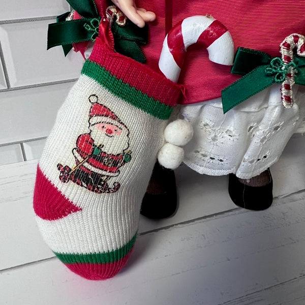 Robin Woods Vintage Doll Holly Noel Vinyl Christmas Doll 14in 1987
