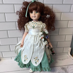 Robin Woods Daisy Doll 1988 Vinyl 14in Red Hair Collectible Doll