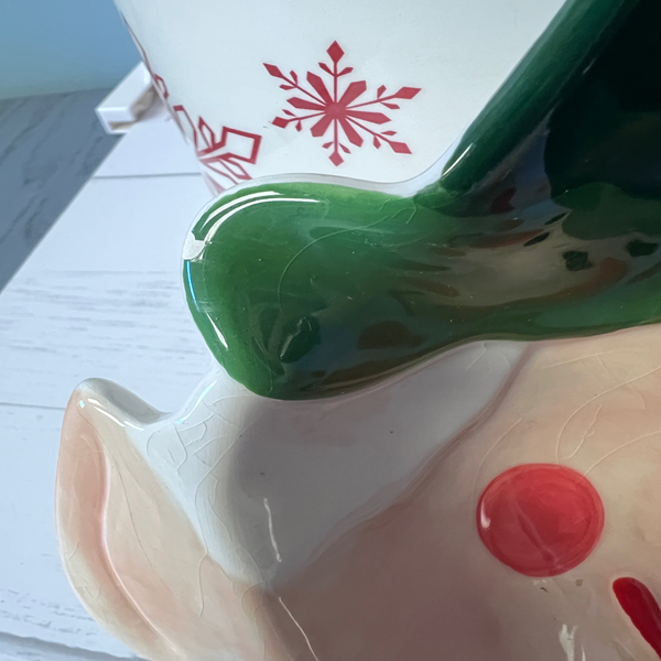 Elf Candy Dish Trinket Dish Boston Warehouse Ceramic Dish