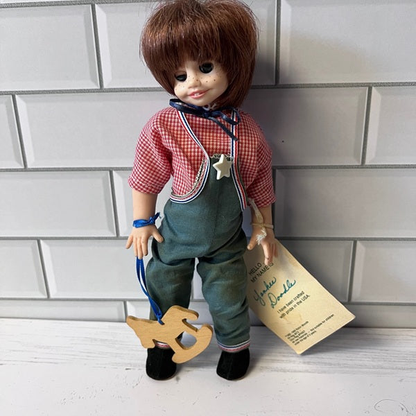 Robin Woods Yankee Doodle 8in Vinyl Doll Vintage Collector Doll