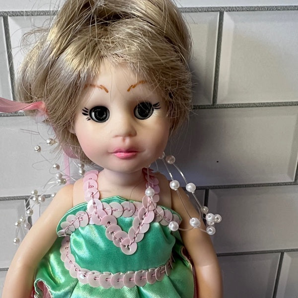 Vintage Robin Woods Tinkerbell Vinyl Doll 8in 1989