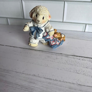 Enesco Baby's First Steps Lamb Figurine 1996