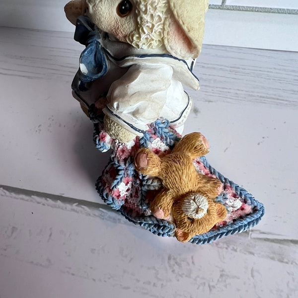 Enesco Baby's First Steps Lamb Figurine 1996
