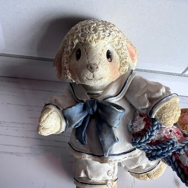 Enesco Baby's First Steps Lamb Figurine 1996