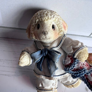 Enesco Baby's First Steps Lamb Figurine 1996