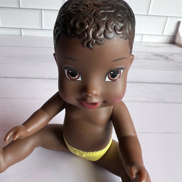Disney Princess Tiana Baby Doll Plastic 6in Posable Doll