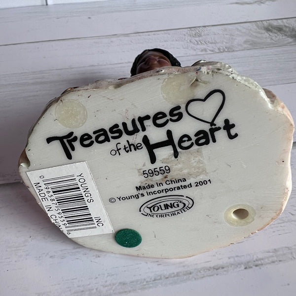 Treasures of the Heart African American "Kneeling in Prayer" Girl Figurine