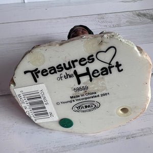 Treasures of the Heart African American "Kneeling in Prayer" Girl Figurine
