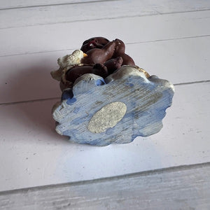African American Angel Figurine 2.5in