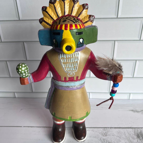 Kachina Doll Native American Figurine Parrot Kachina