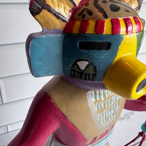 Kachina Doll Native American Figurine Parrot Kachina