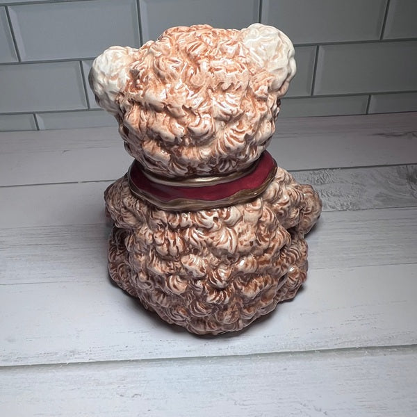 ceramic bear back view