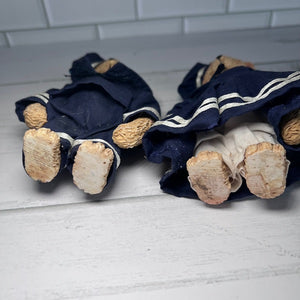 Boyd's Bears Resin Bailey and Yardley Sailor Bears Bearstone Collection 5in