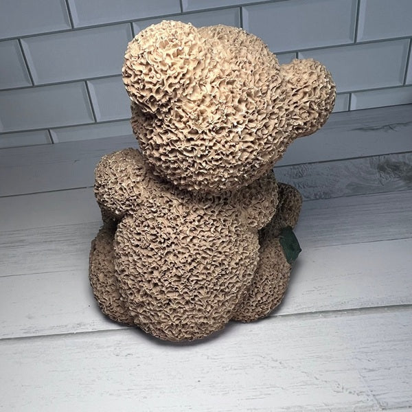 Vintage Collectible Resin Bear Figurine 6in Brown  Bear 