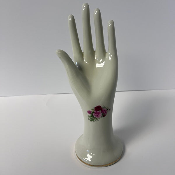 Porcelain Hand Ring Holder Vintage Formalities by Baum