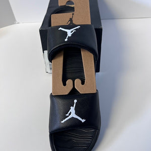 Jordan Break Slide US 4 Youth Black and White Nike