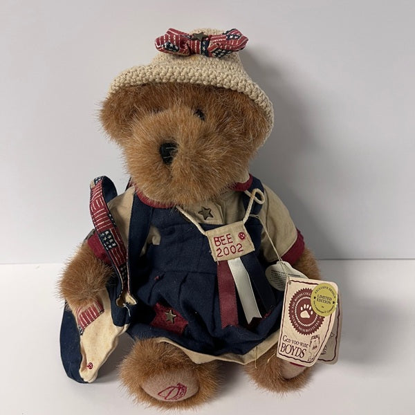 Longaberger Exclusive Boyds Bear Libbee Bearamerica 2002