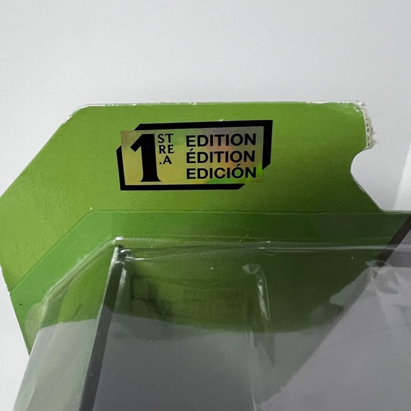 Green box with a '1st Edition' label on a white background