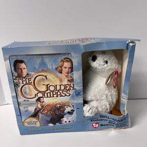 Ty Siberia Beanie Baby with Golden Compass DVD 2007