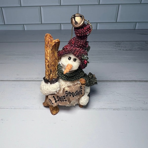 Boyds Bears & Friends Olaf Let It Snow Resin Snowman Ornament 