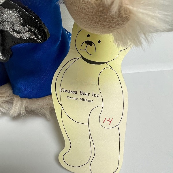 Jenny Krantz Owassa Bear Inc El-bear-is Bear with Guitar Jointed Bear