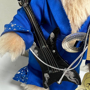 Jenny Krantz Owassa Bear Inc El-bear-is Bear with Guitar Jointed Bear