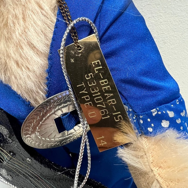 Jenny Krantz Owassa Bear Inc El-bear-is Bear with Guitar Jointed Bear