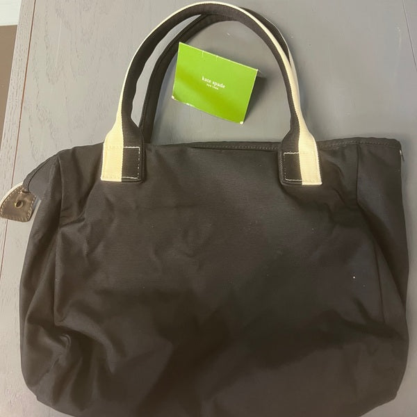 Kate Spade Black White Bon Shopper