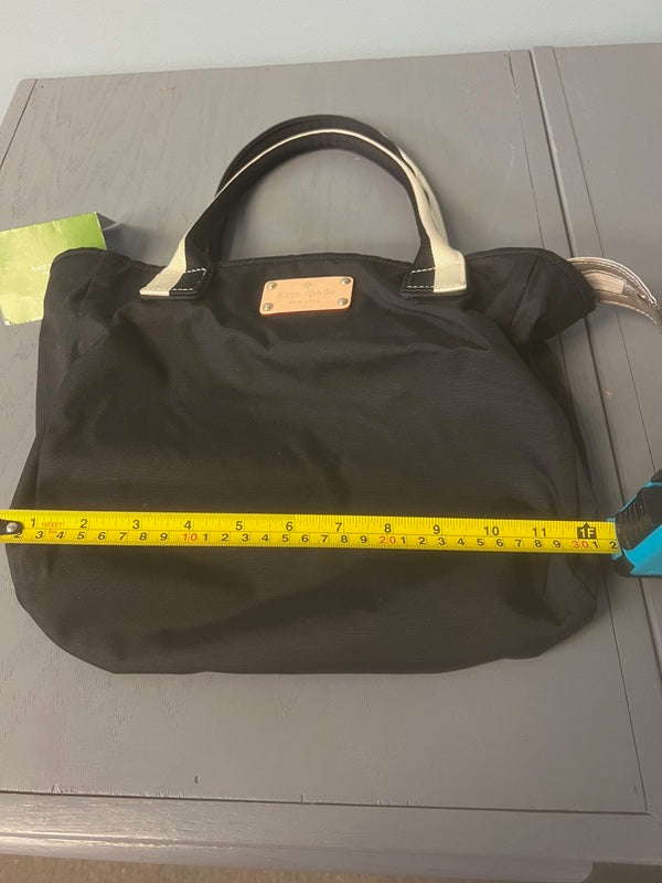 Kate Spade Black White Bon Shopper