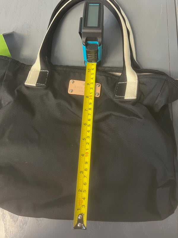 Kate Spade Black White Bon Shopper