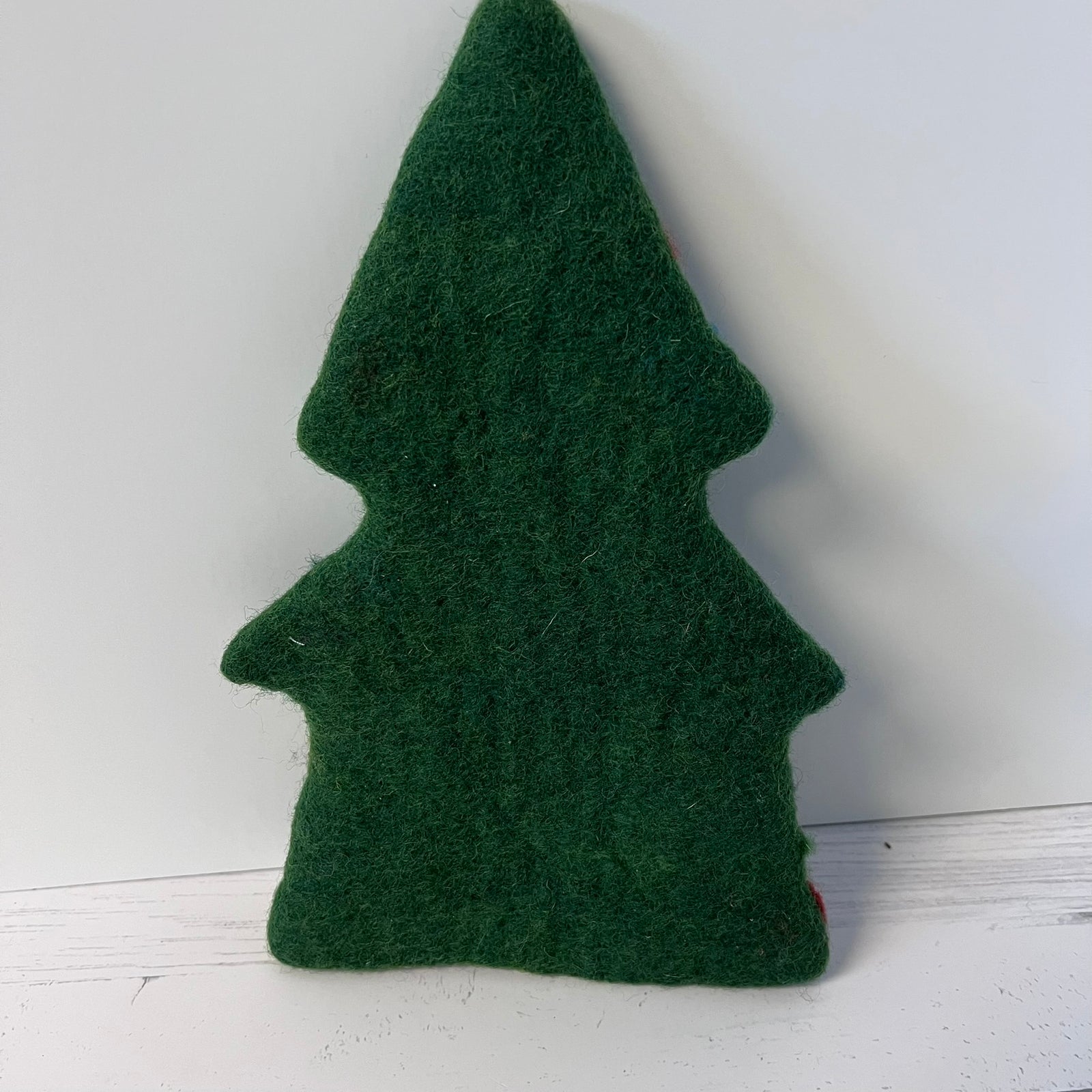 Lilliput Wool Felt Christmas Tree Wine Bottle Topper Holiday Gift Decoration