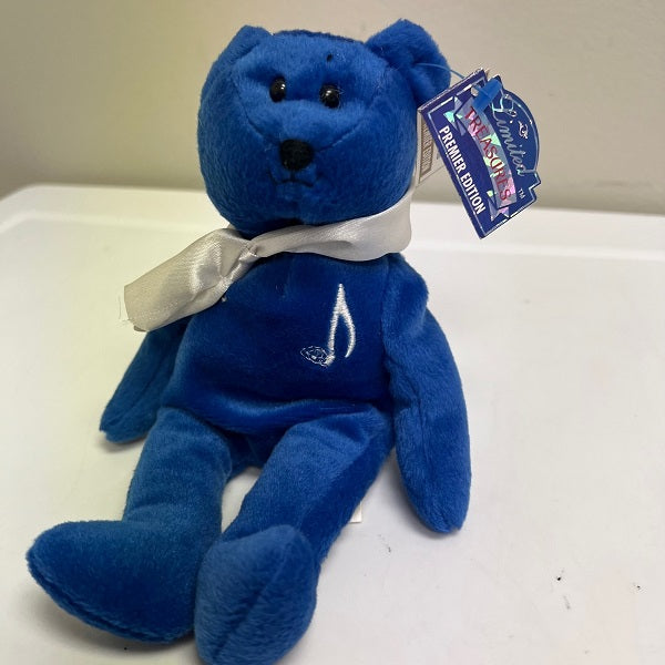 Limited Treasures Elvis Bear Blue Beanie Bear