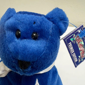 Limited Treasures Elvis Bear Blue Beanie Bear