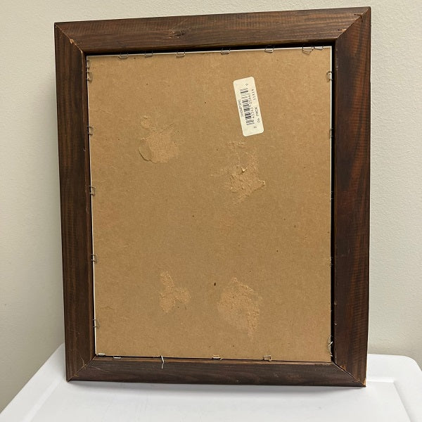 Mallard Duck Print Signed Anni Moller Matted Wood Frame