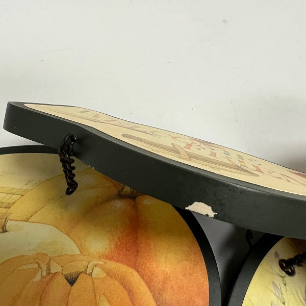 Marjolein Bastin Four Season Welcome Sign Wood Two Sided 1999