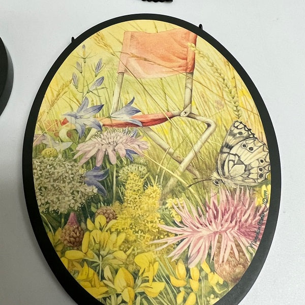 Marjolein Bastin Four Season Welcome Sign Wood Two Sided 1999