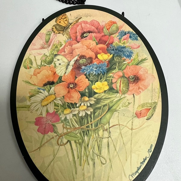 Marjolein Bastin Four Season Welcome Sign Wood Two Sided 1999