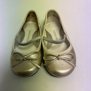 Nordstrom Metallic Sparkle Ballet Flat Girls Size 7M Toddler