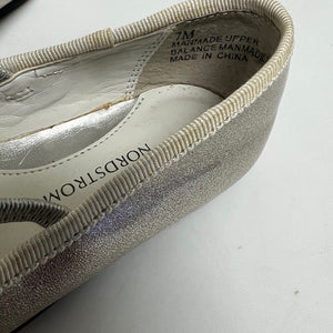 Nordstrom Metallic Sparkle Ballet Flat Girls Size 7M Toddler