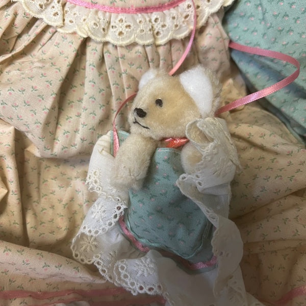 Robin Wood American Playmates Baby Doll with Teddy Bear 20 inch Doll