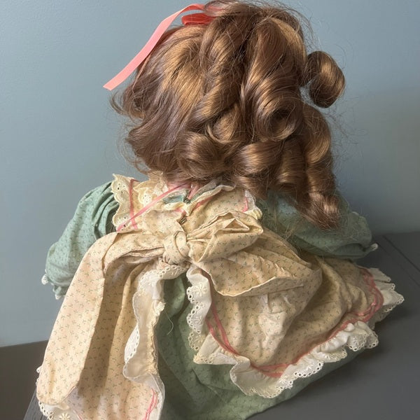 Robin Wood American Playmates Baby Doll with Teddy Bear 20 inch Doll