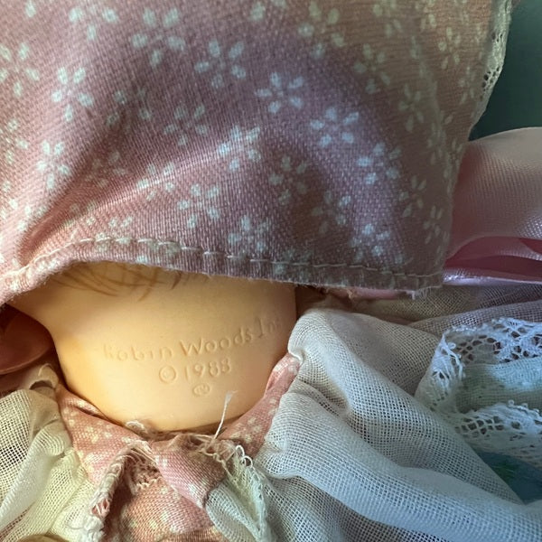 Robin Woods 18 inch Plastic and Cloth Baby Doll 1988