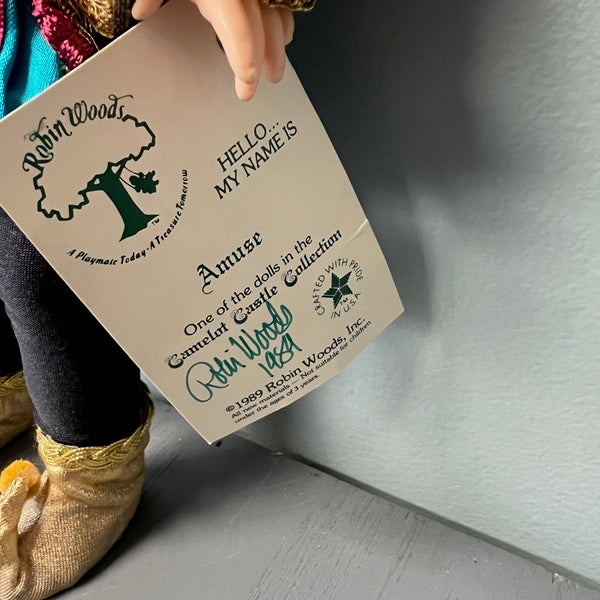 Robin Woods Amuse Camelot Castle Collection Doll 13 inch Vinyl Doll